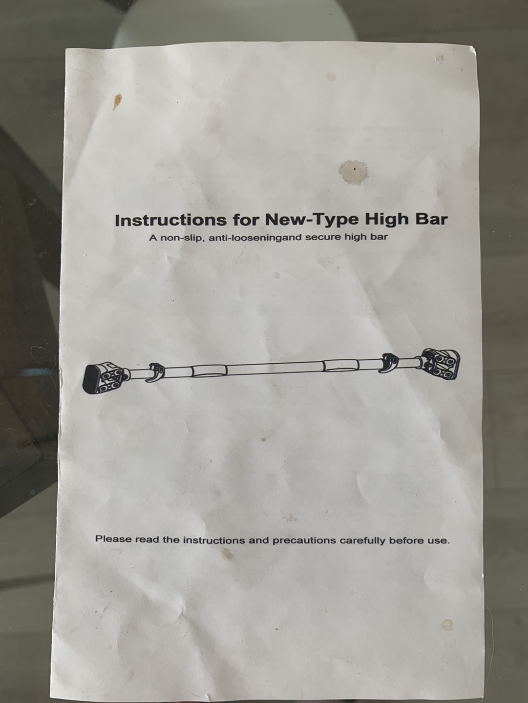 Doorframe pull up bar 28.3-36.2 inches💰 - photo 3
