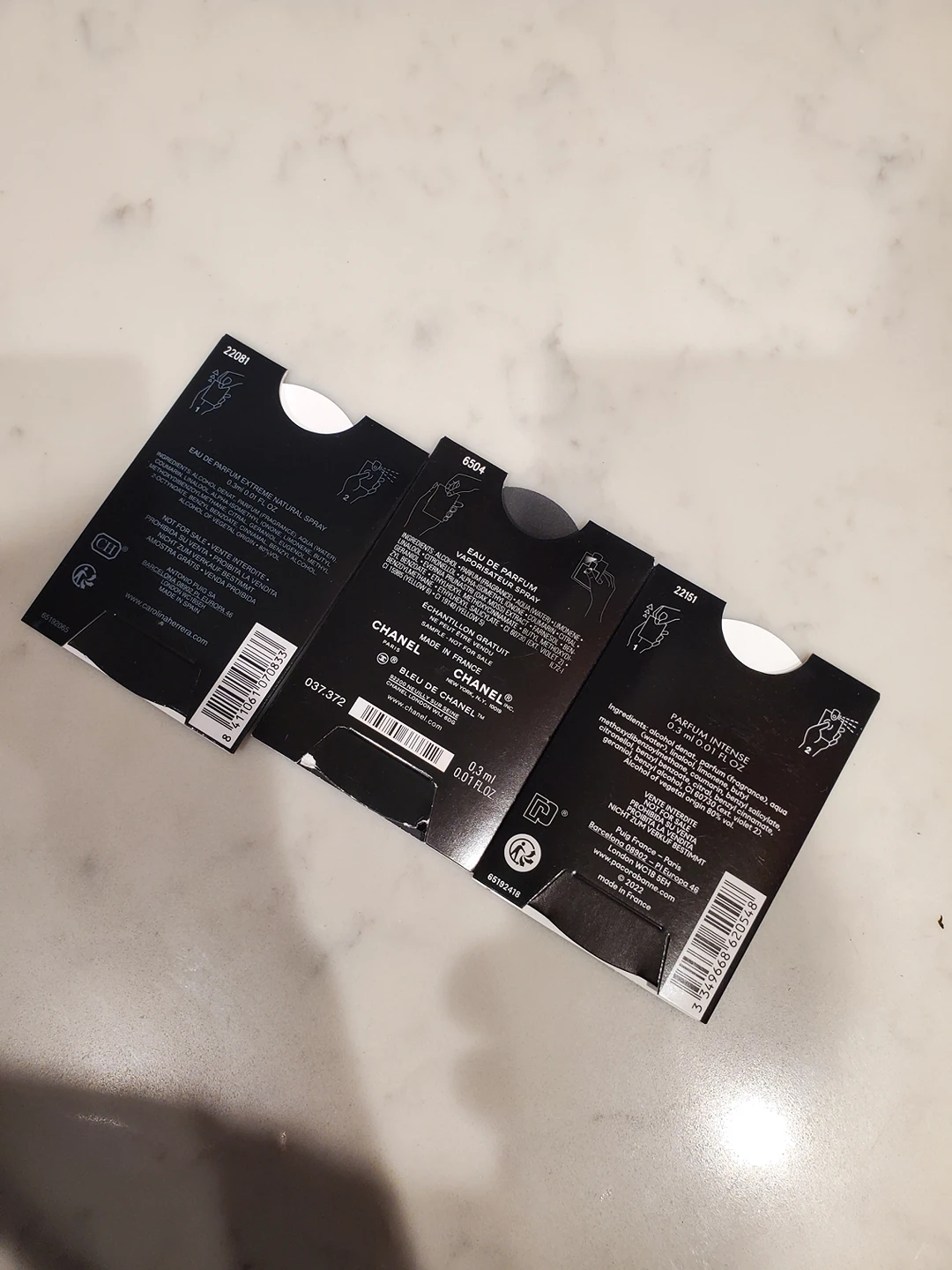 New samples Chanel, Paco rabanne, CH - photo 2