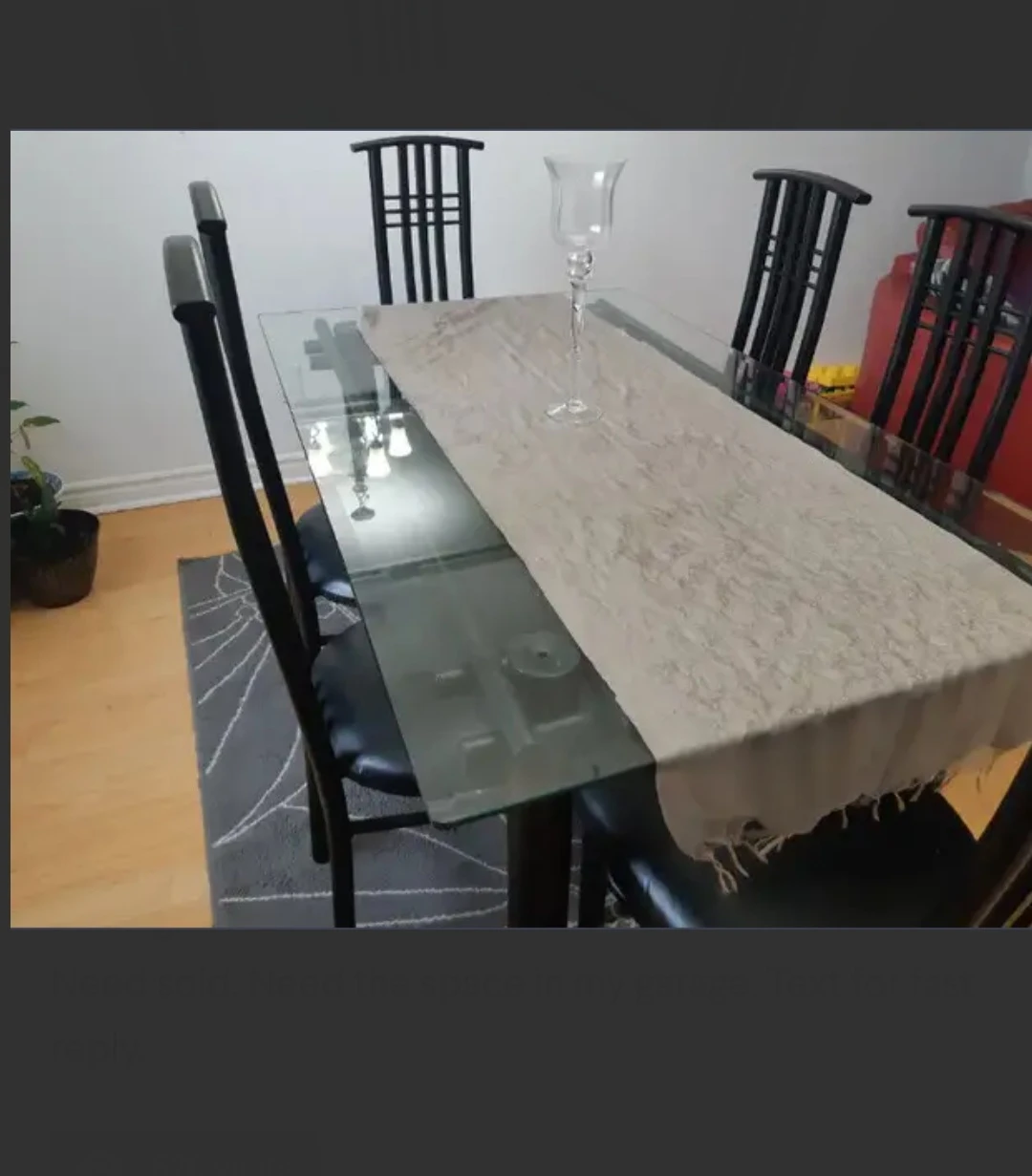 Glass Dining Table