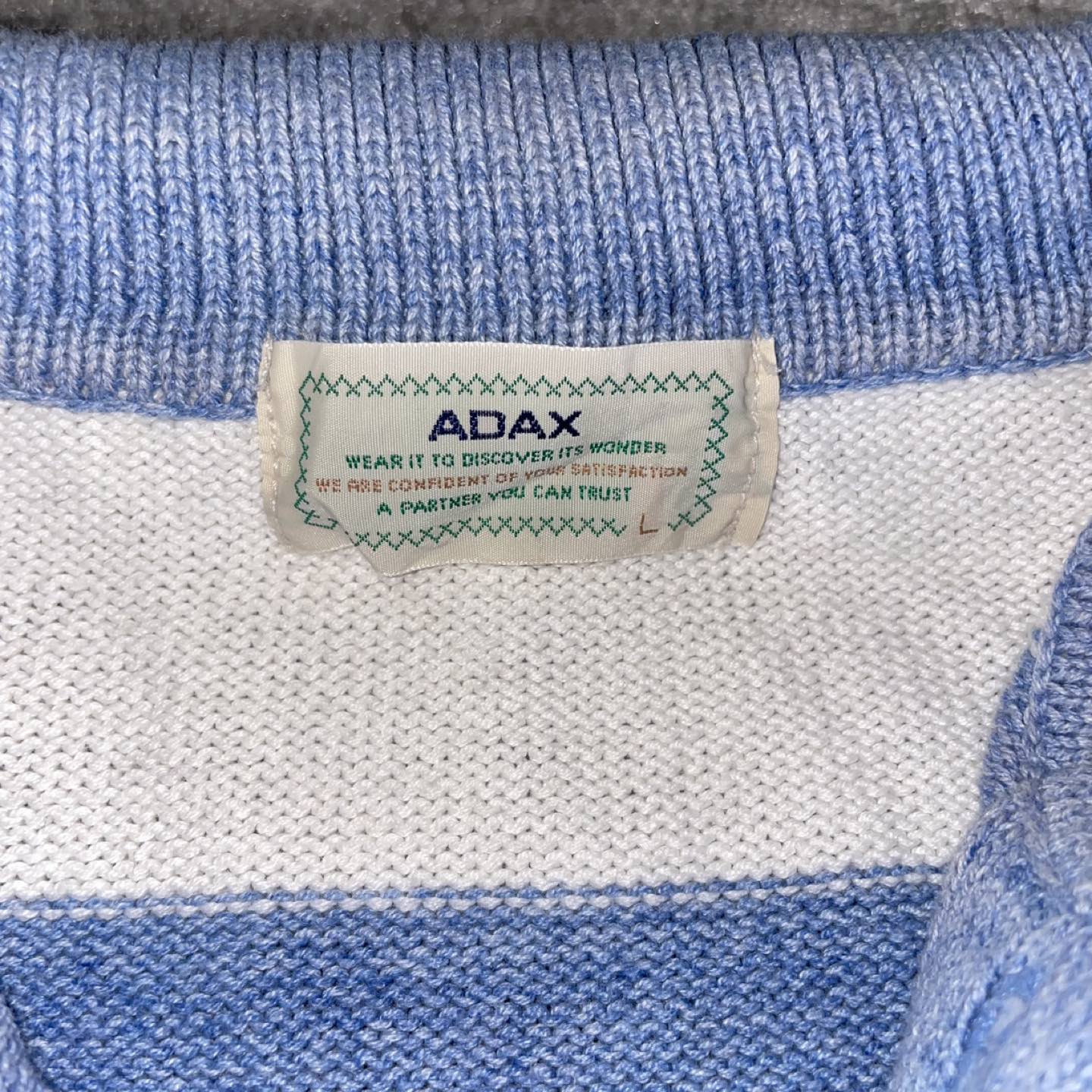 Vintage Polo Striped Short-Sleeve Sweater - photo 2