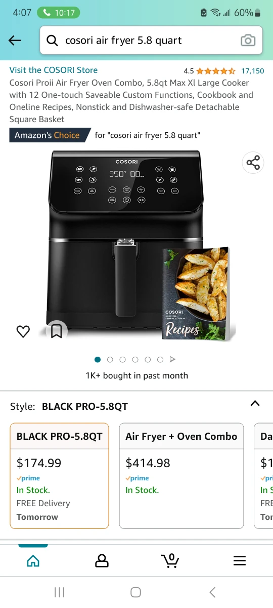 Cosori Air Fryer