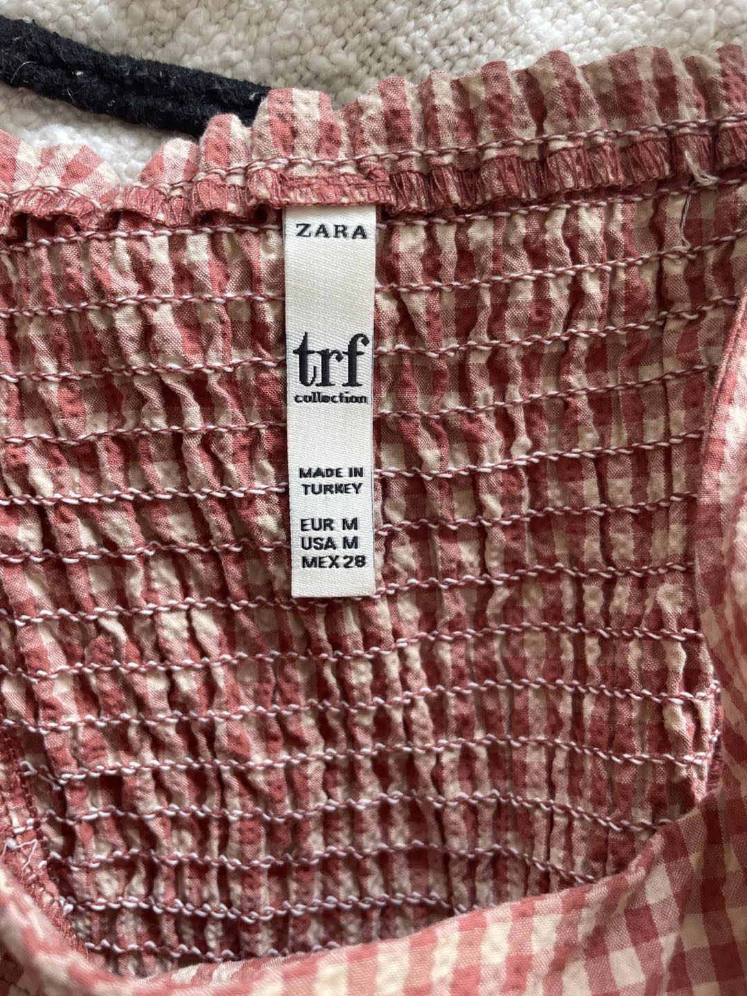Plaid Zara top - photo 3