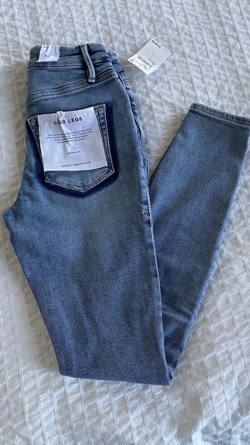 Good American jeans, skinny
