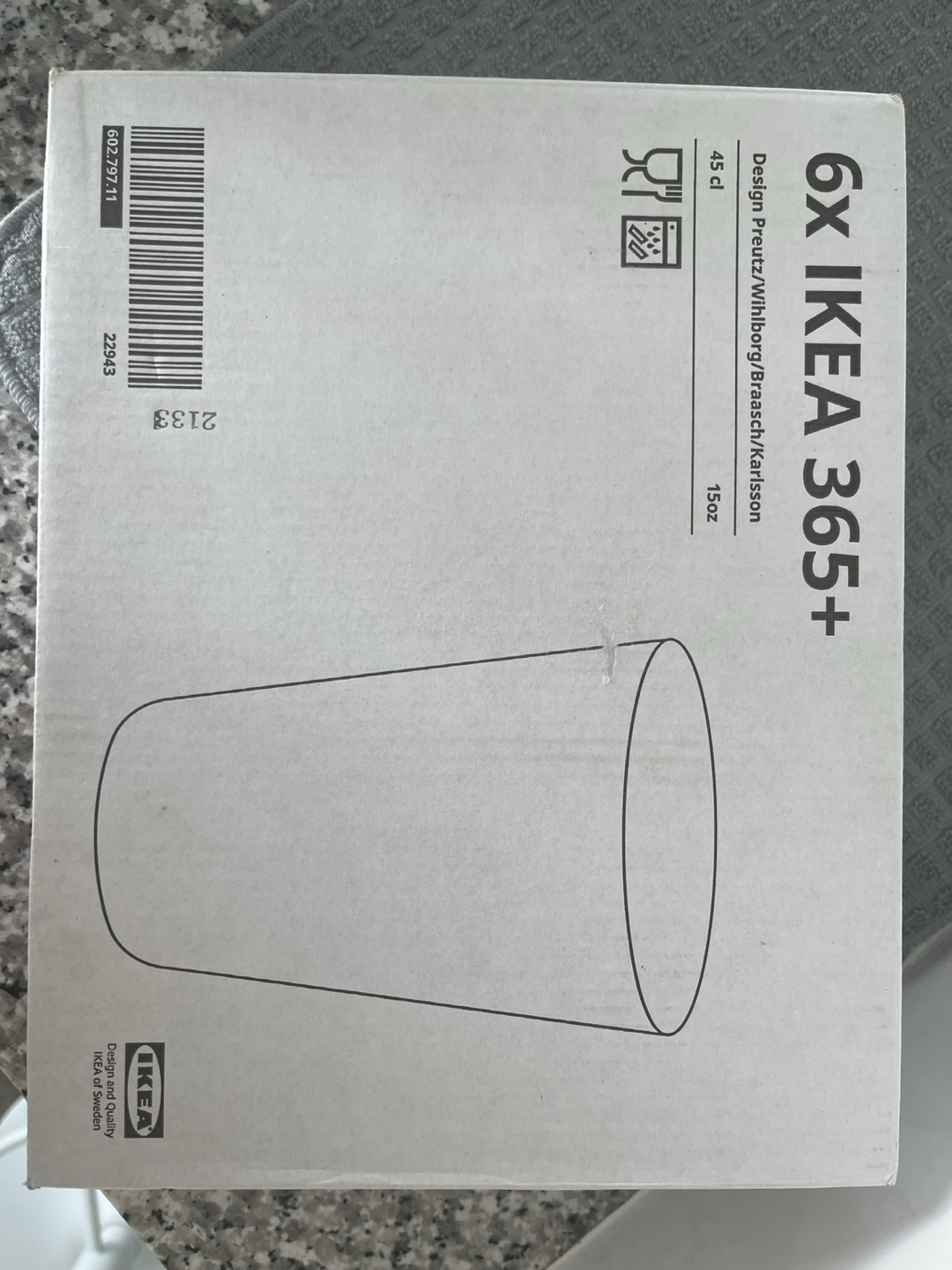 Brand new in box Ikea cups - photo 2
