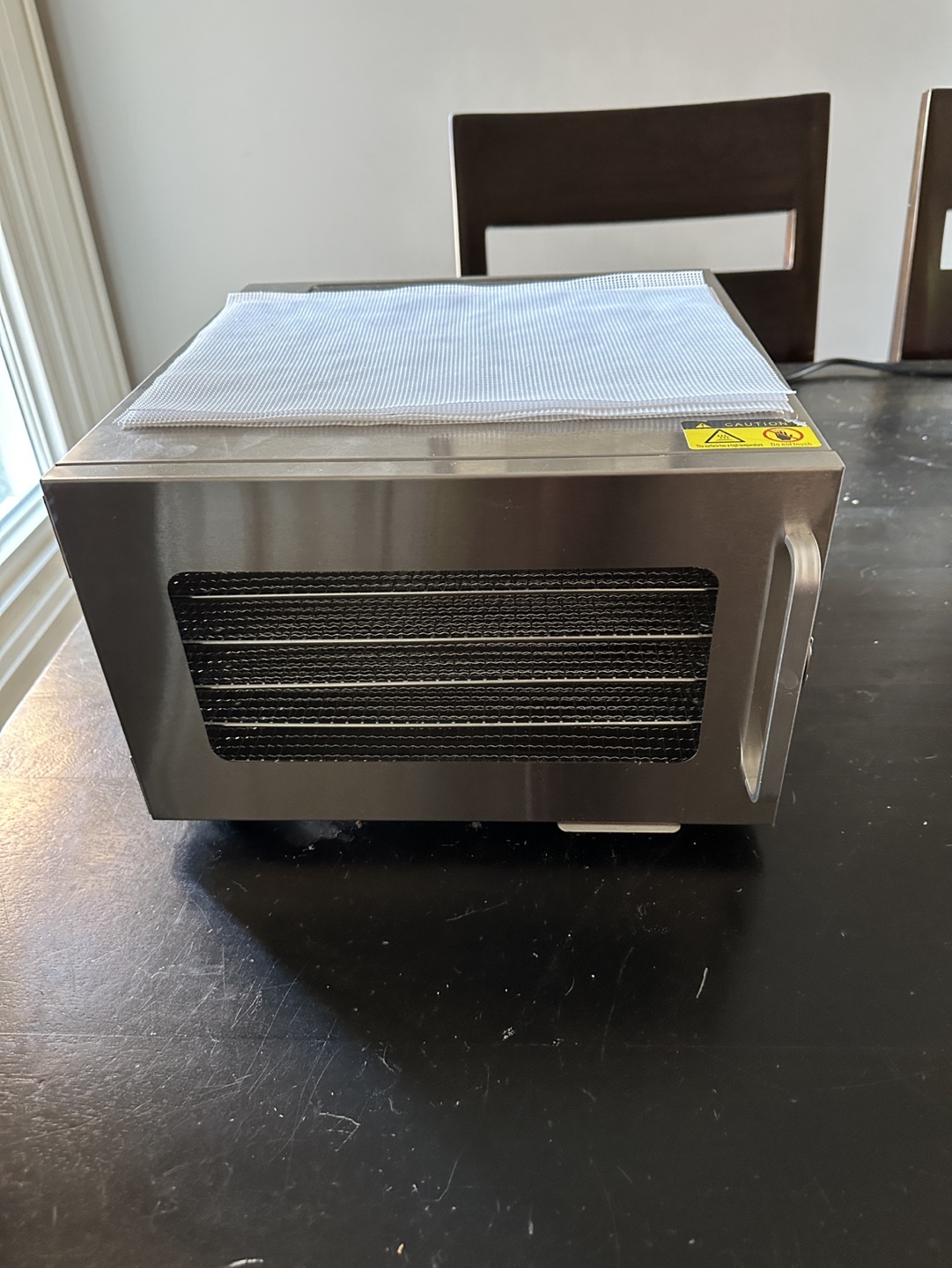 Stainless Steel 6 Tray Dehydrator with 6 Free Silicone Mats thumbnail