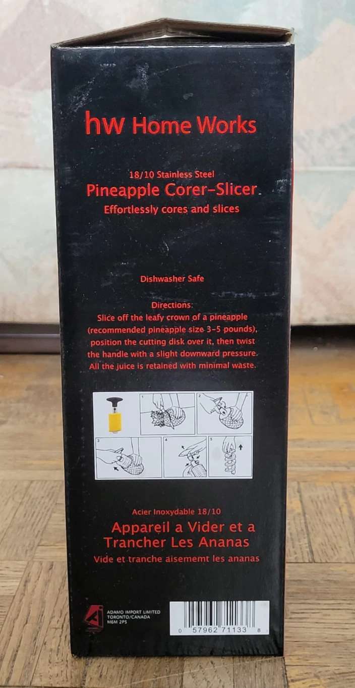 Pineapple Corer - Effortlessly Cores and Slices image indicator(2)