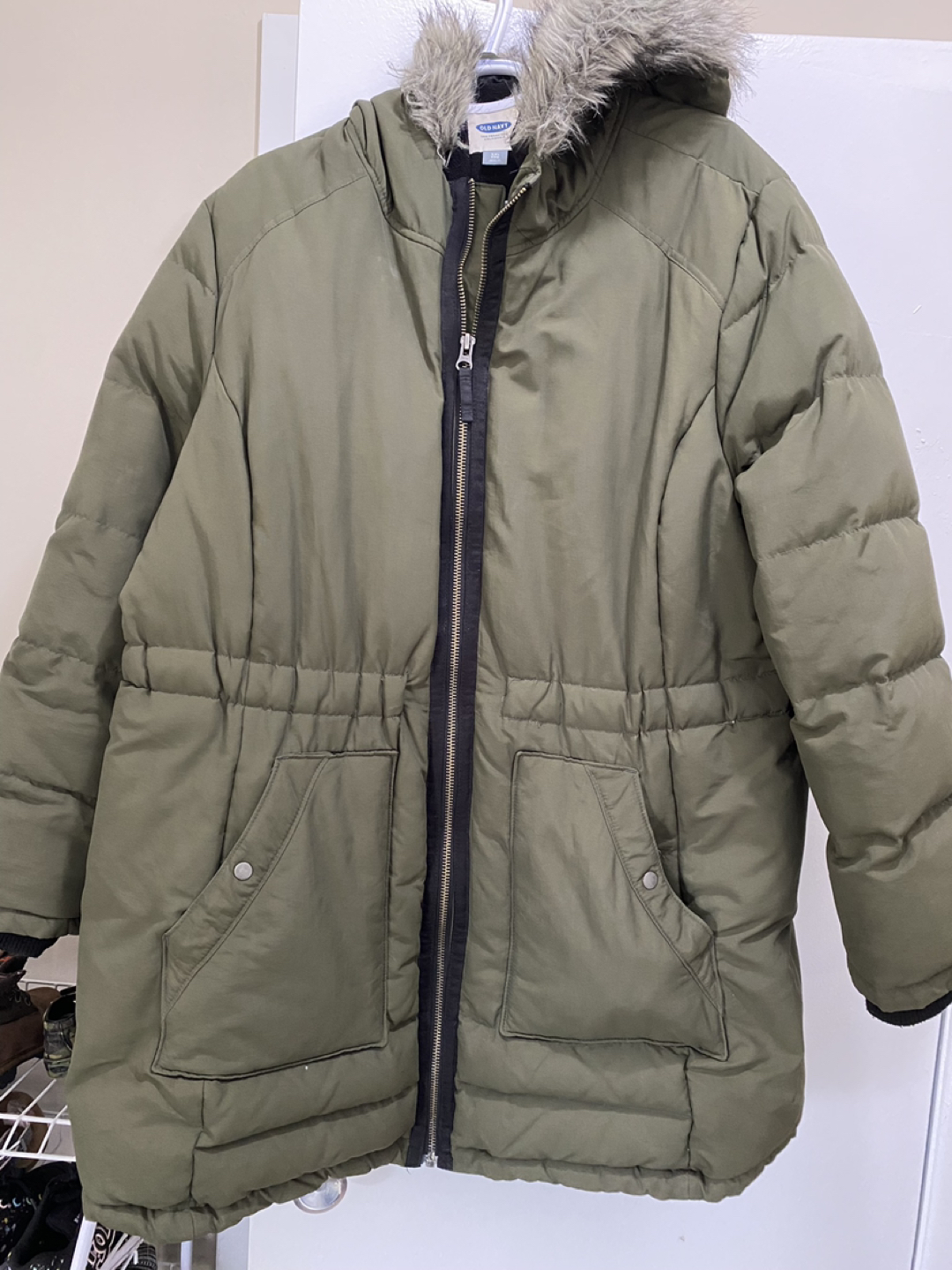 Old navy down jacket thumbnail