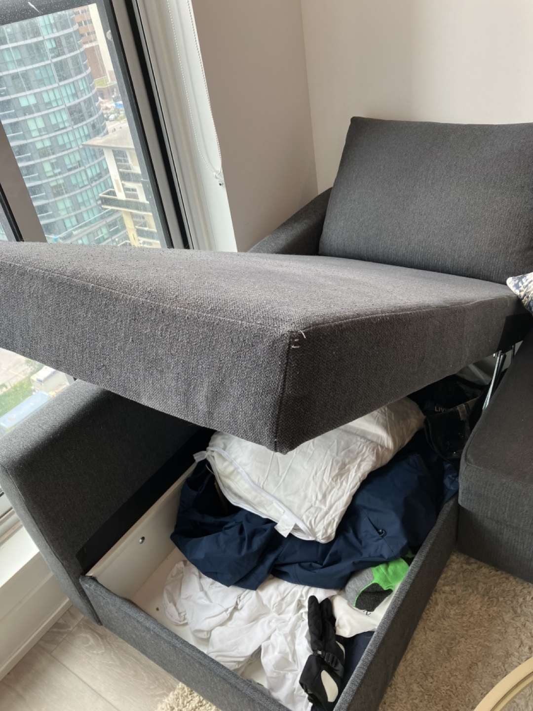IKEA sofa and bed (FRIHETEN)