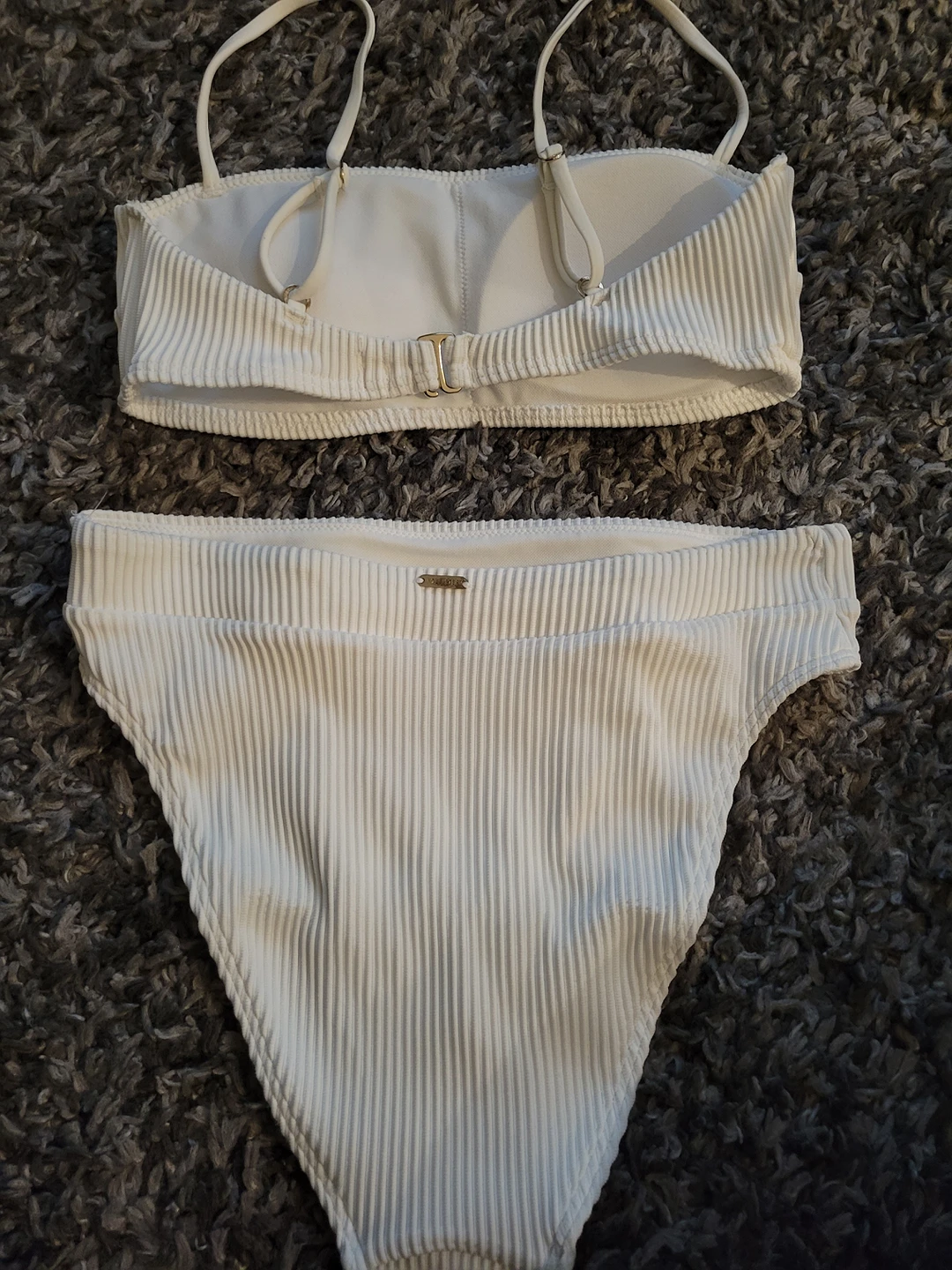 White 2pcs Bikini image indicator(2)