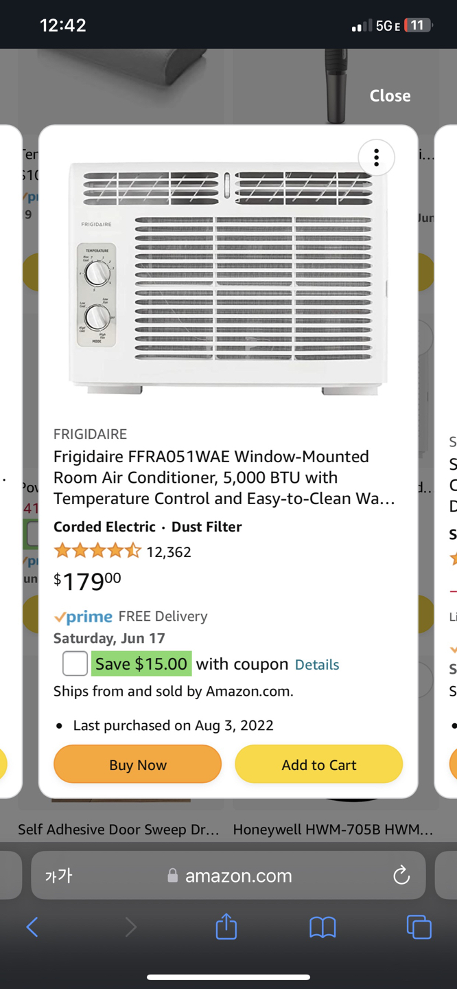 4 month used AC, almost new