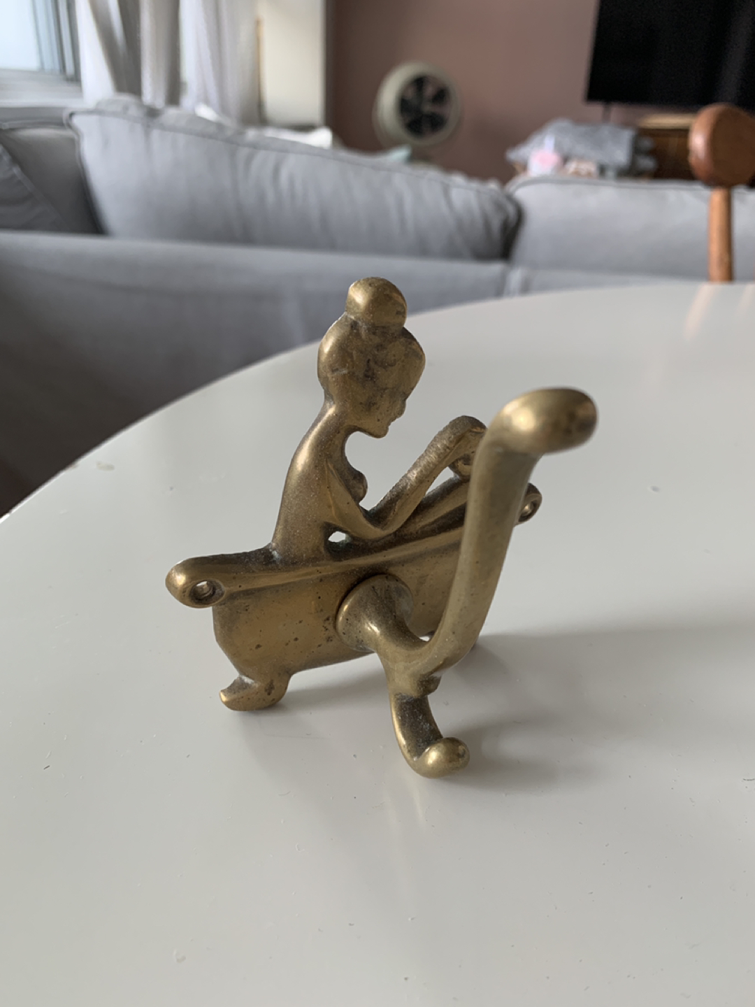 Brass Bathtub Hook image indicator(3)