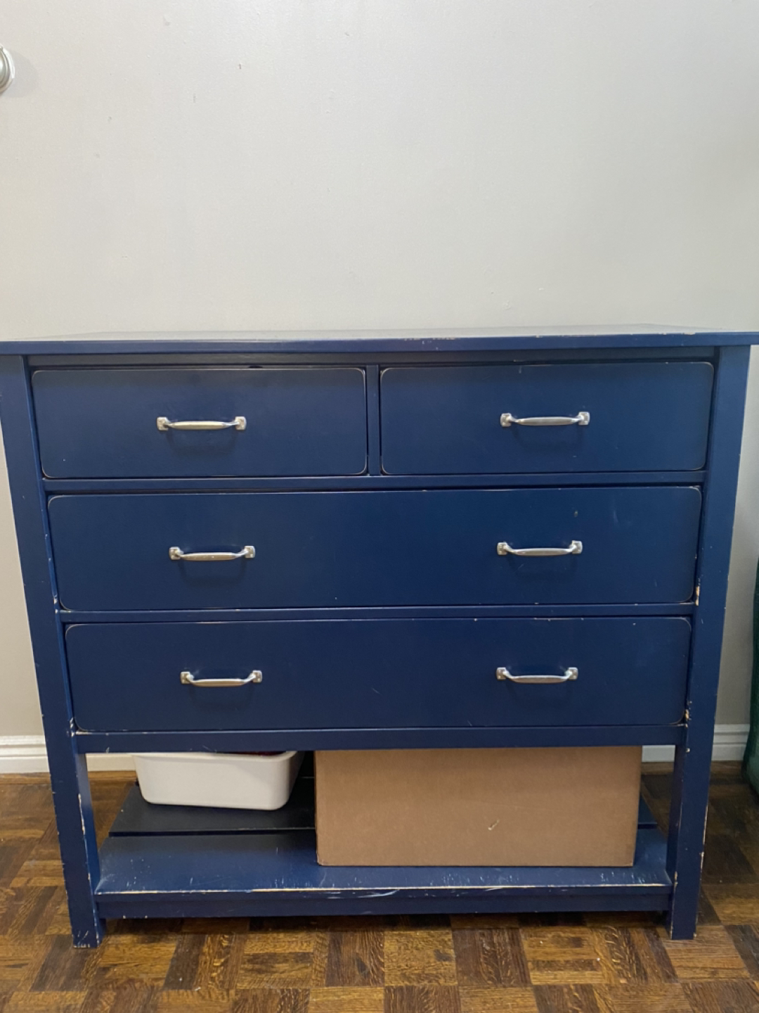 Wooden 4 Drawer Dresser
