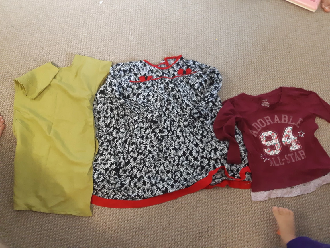 three shirts