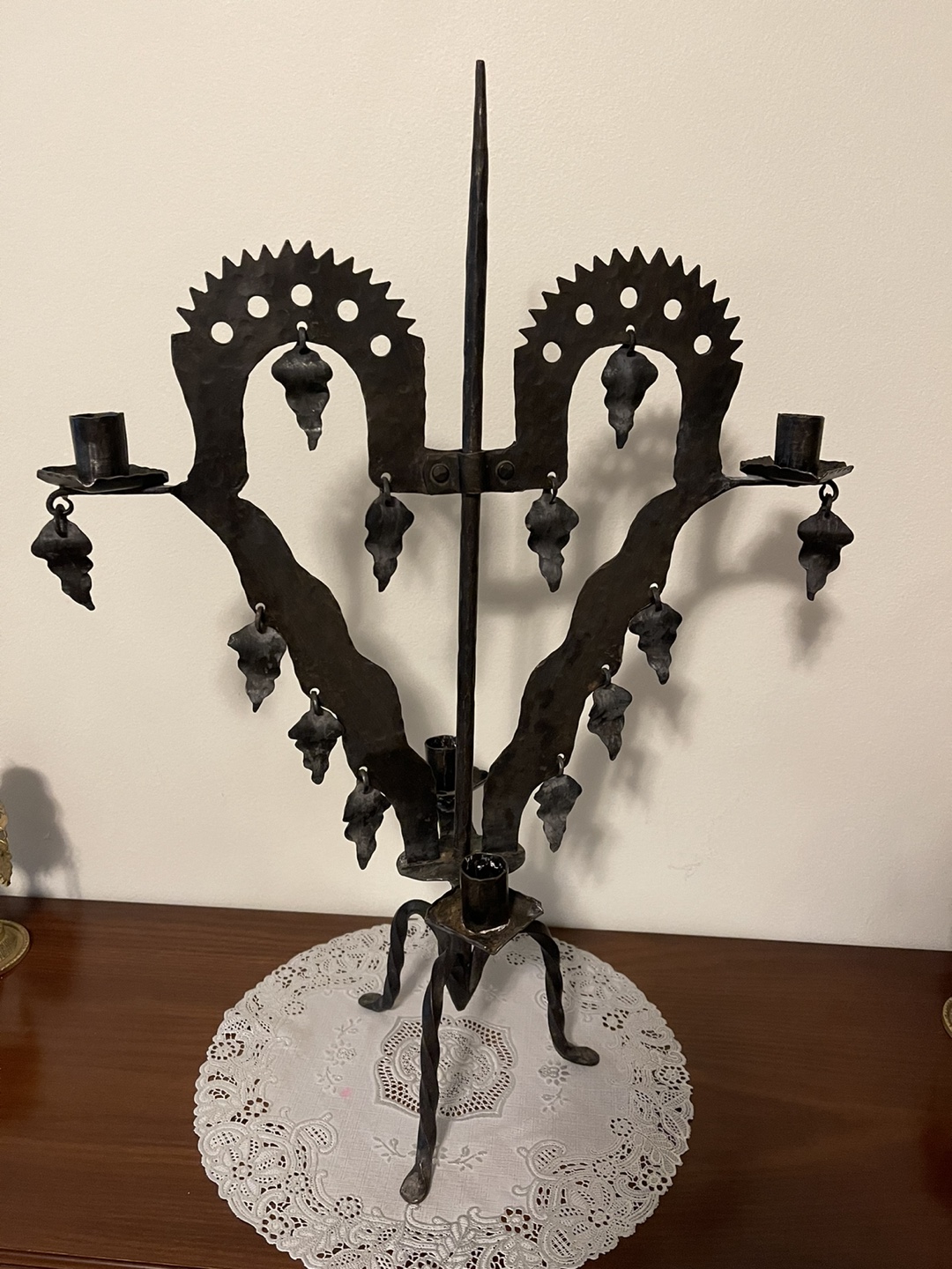 Vintage candle stand