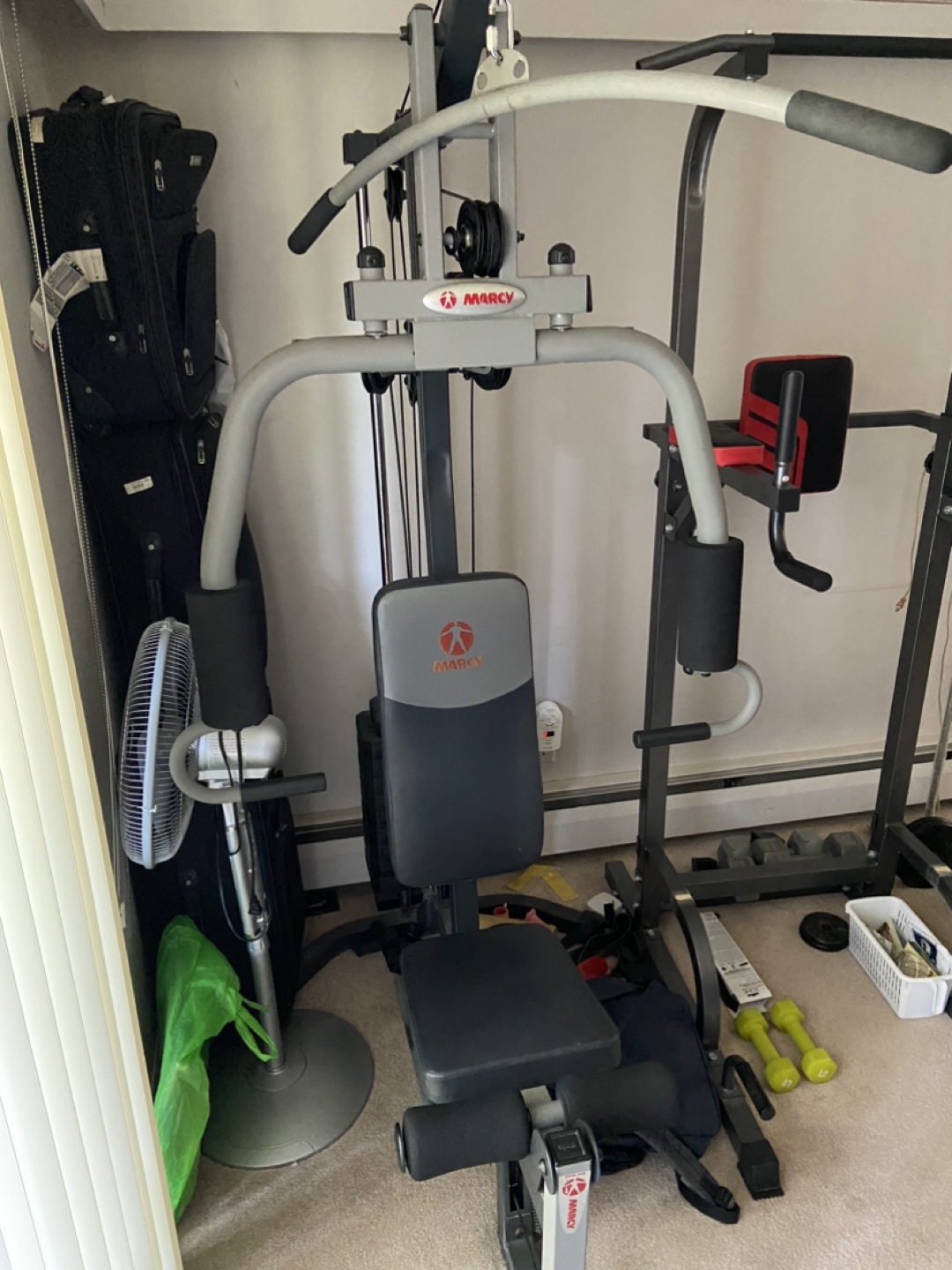 Marcy home workout gym