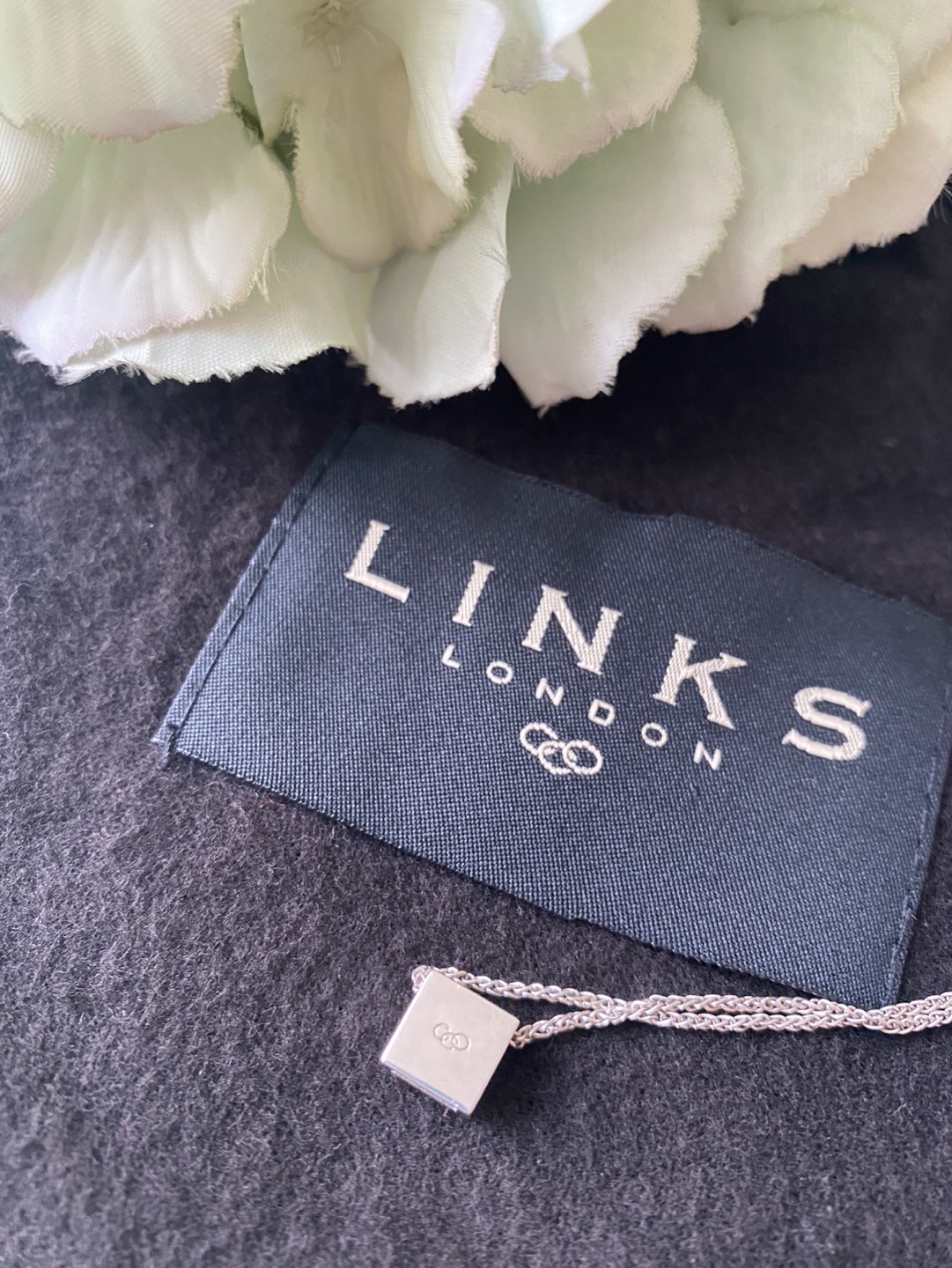 Links of London sterling silver necklace. image indicator(3)