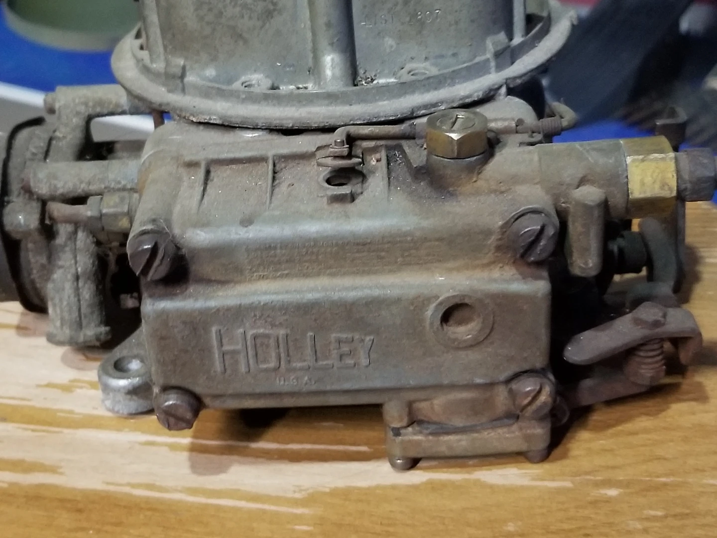 1960's Holley 2 Barrel Carburetor thumbnail