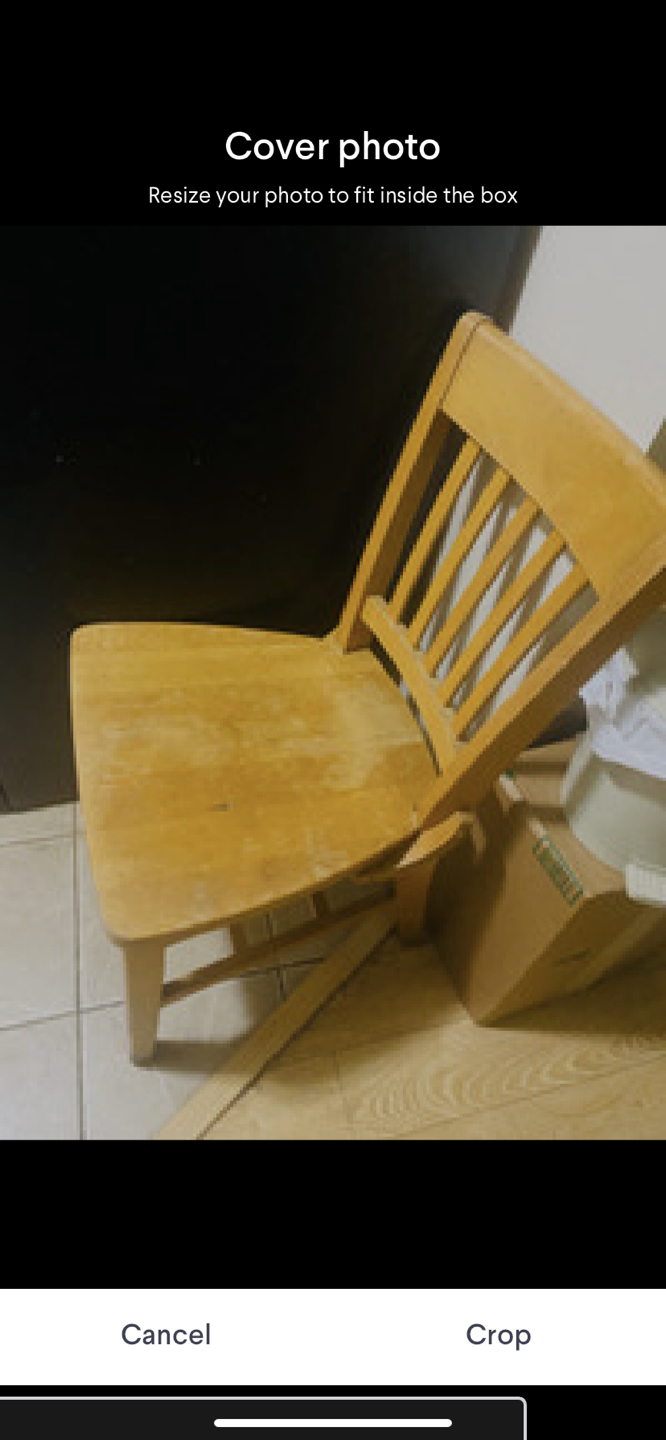 Wooden chair thumbnail