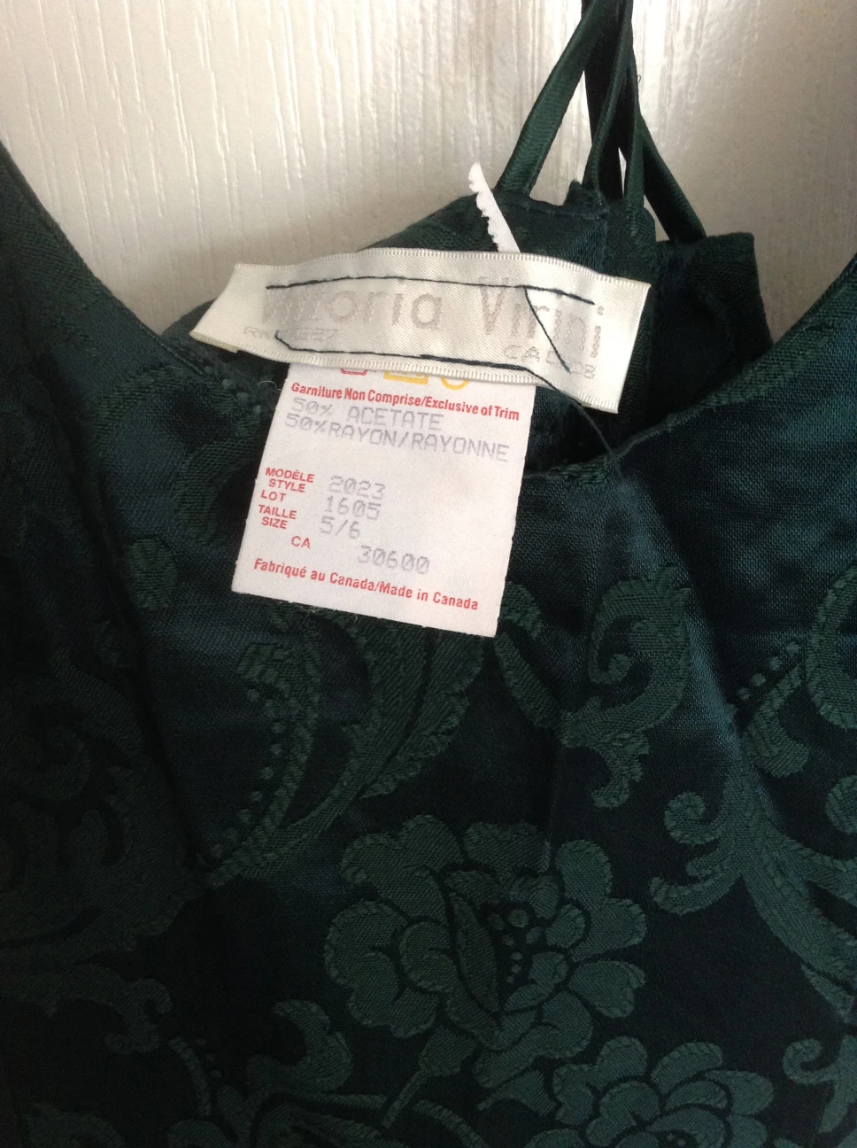 Green Chemise Satin dress with green flower printed image indicator(3)