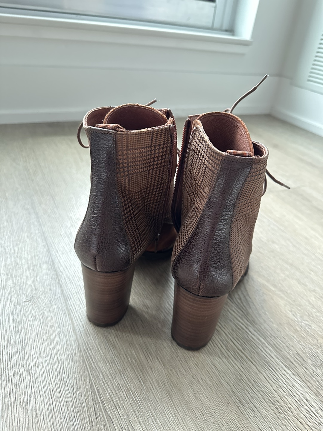 Cognac Leather Ankle Boots image indicator(4)