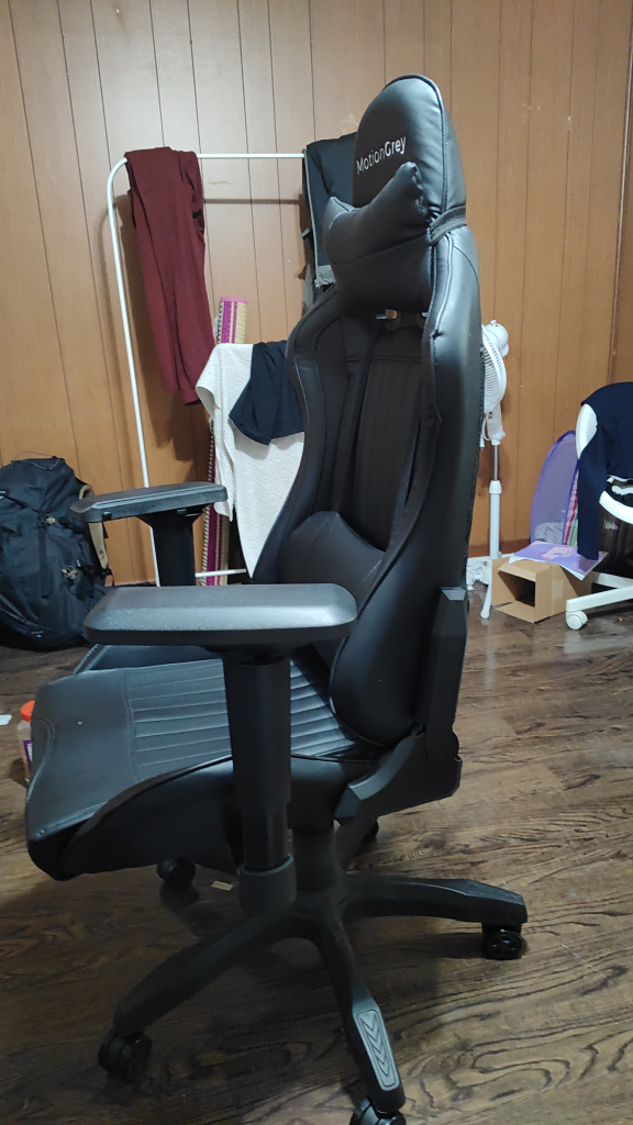 motion grey ergonomic chair - photo 2