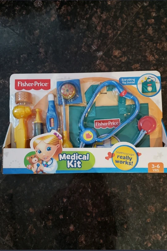 New fisher price medical kit