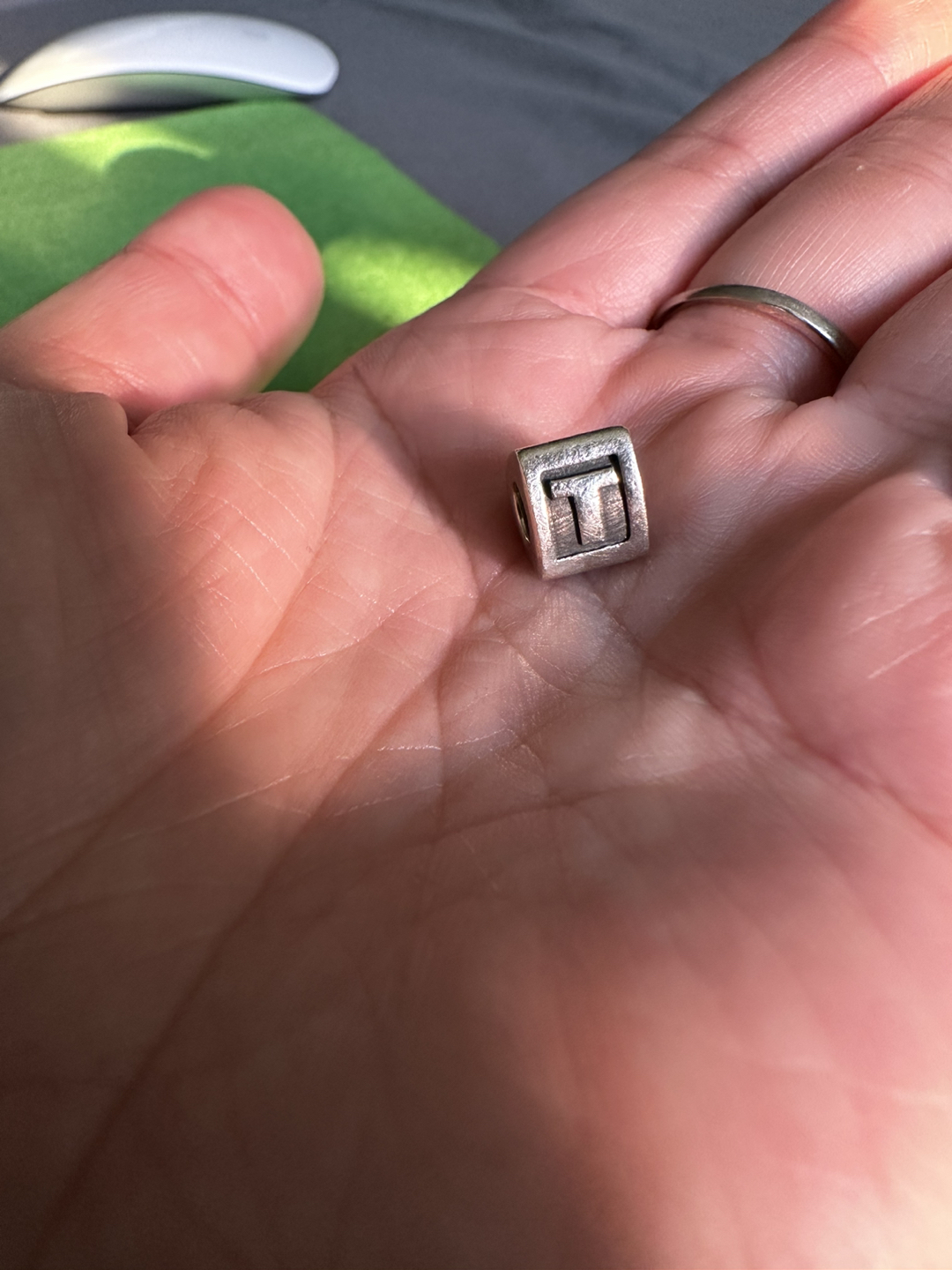 Letter T Pandora Charm thumbnail