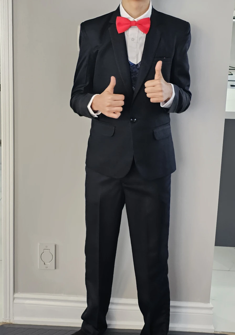 3 piece Blue Suit - size 12