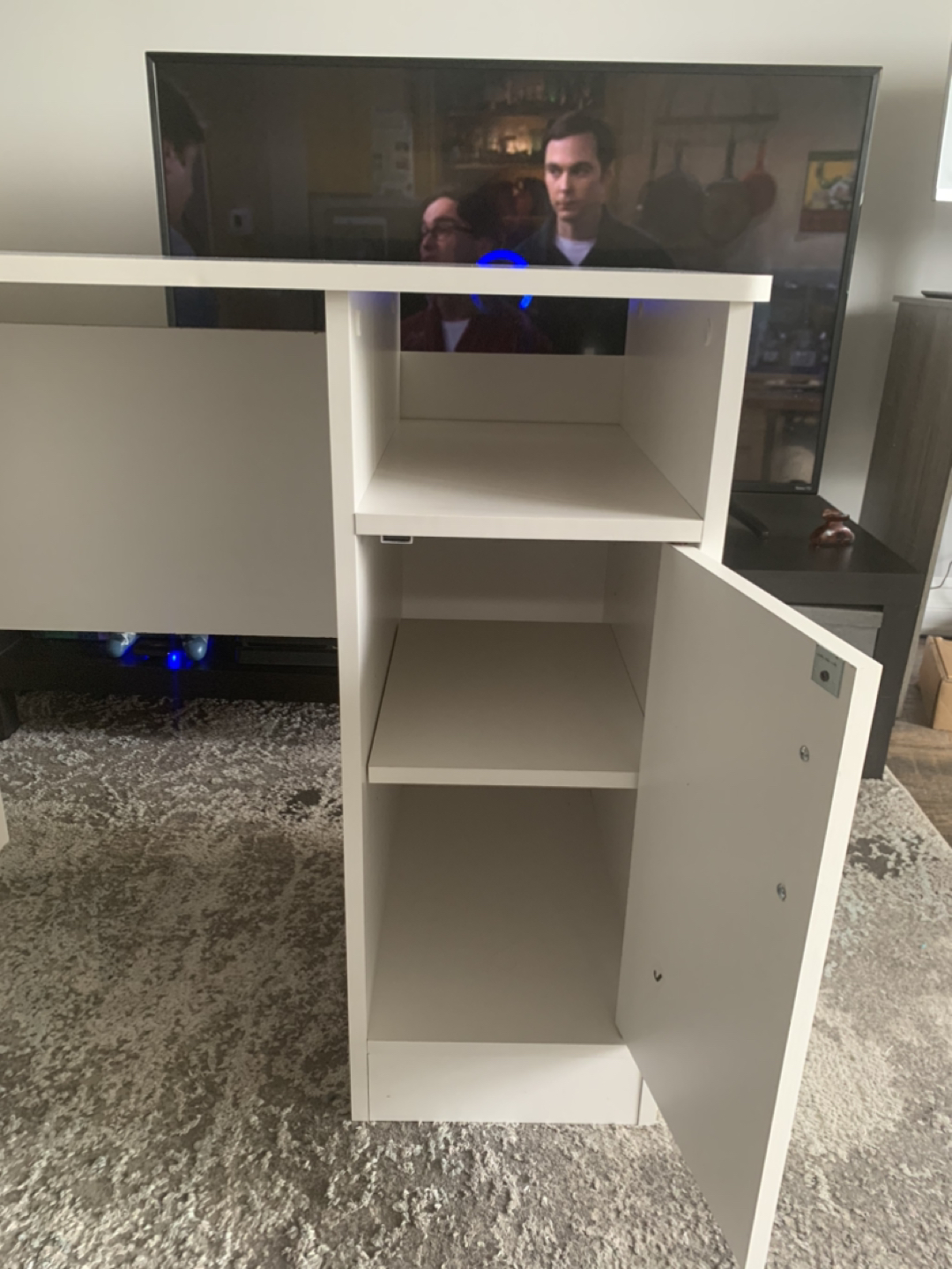 Small white desk - photo 3