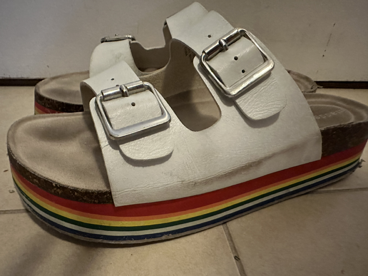 PRIDE MONTH READY Birkenstock-like comfy platform sandals - photo 3