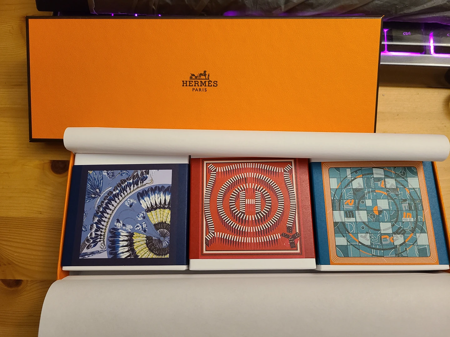 Hermes 3pc soap set thumbnail