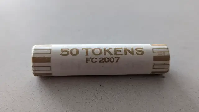 **SELLING** TTC TOKENS (ROLL OF 50) - photo 2