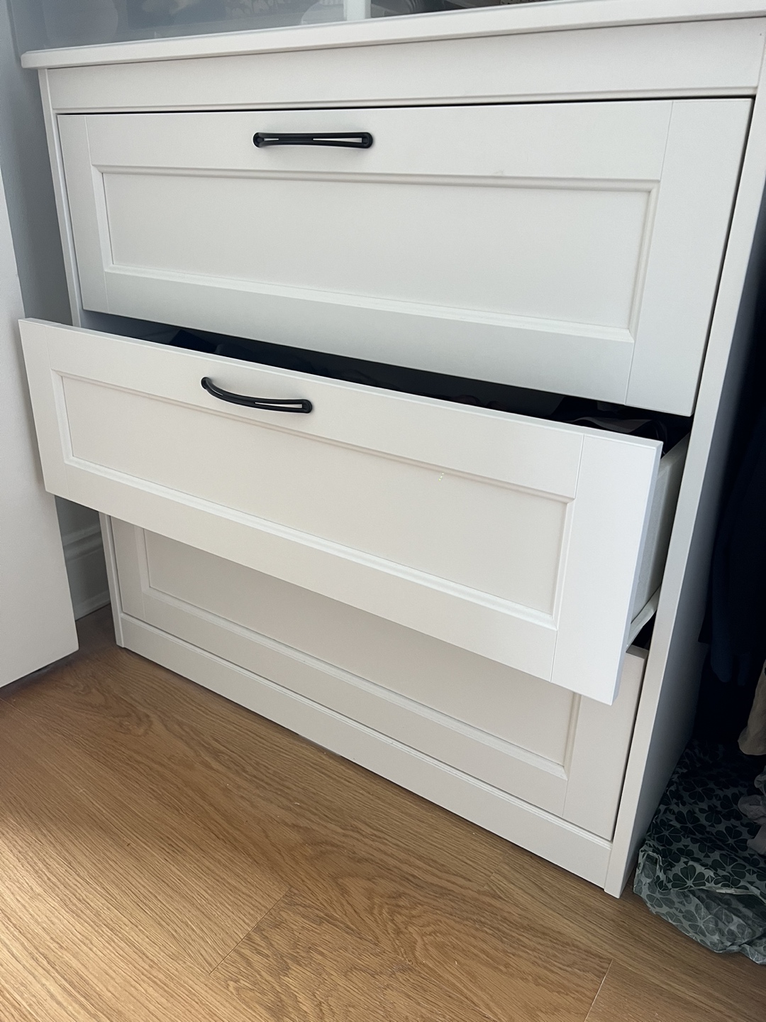 2-drawer chest white color - photo 2