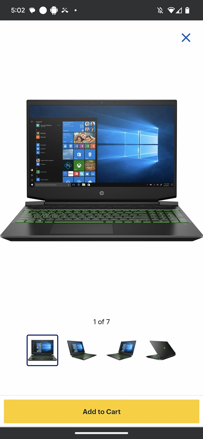HP Gaming Laptop thumbnail