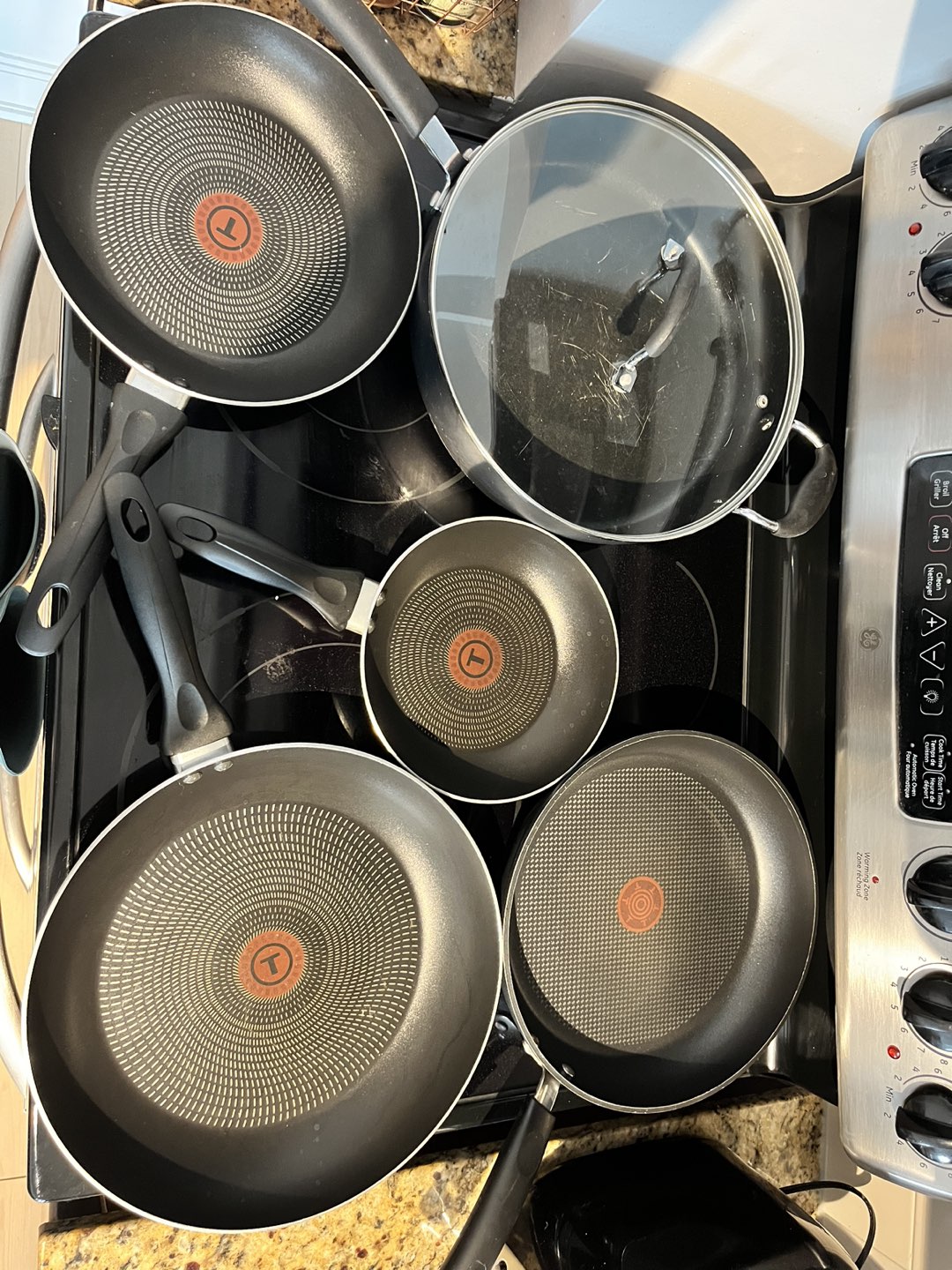 Frying pans- set of 5