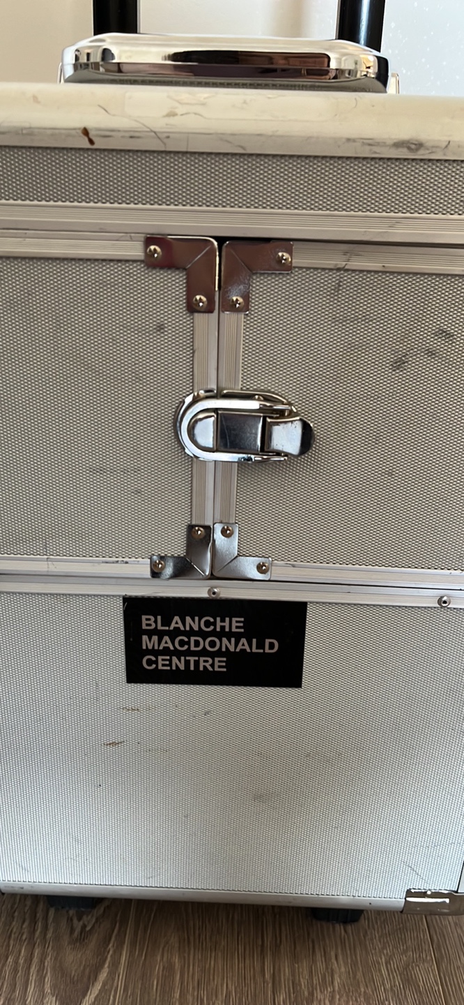 Makeup carrying case roll on: Blanche Macdonald gray - photo 2