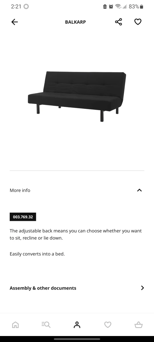 Ikea Couch - photo 3