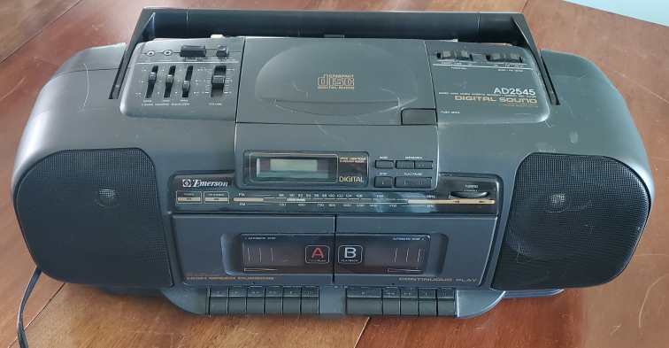 Emerson CD player, Dual Cassette, Stereo, Boom Box - photo 3