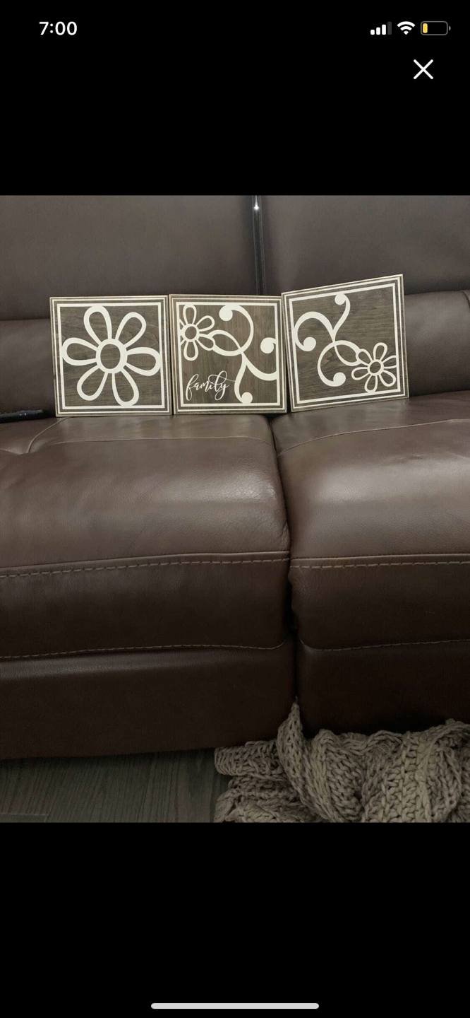 Set of 3 family signs thumbnail