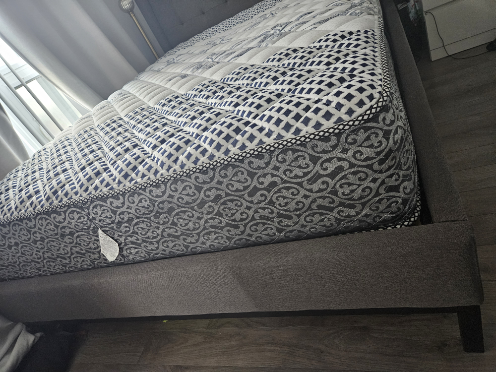 Queen headboard and frame - photo 3