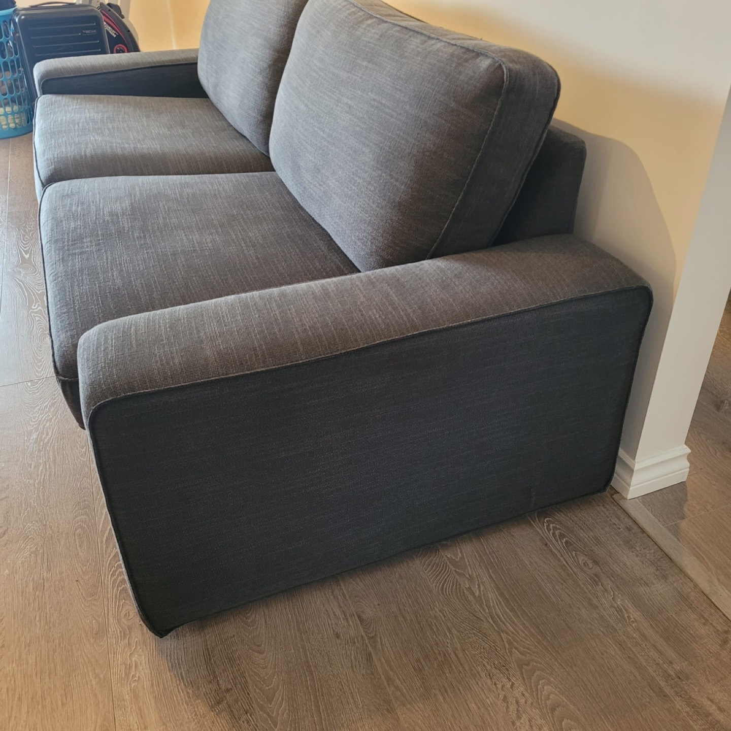 IKEA gray sofa - photo 2