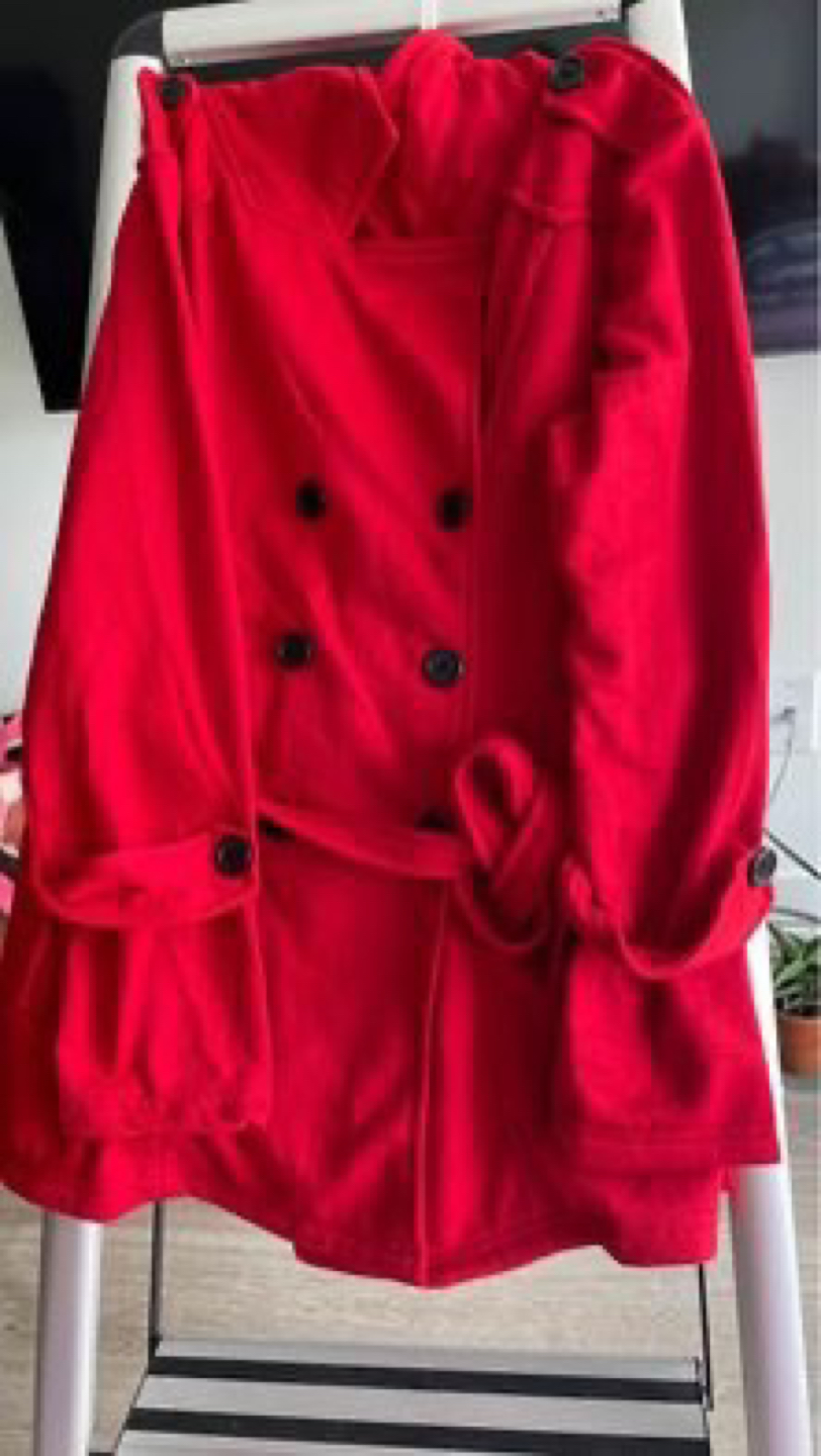 Women’s stylish belle fille over coat- size XL - photo 4