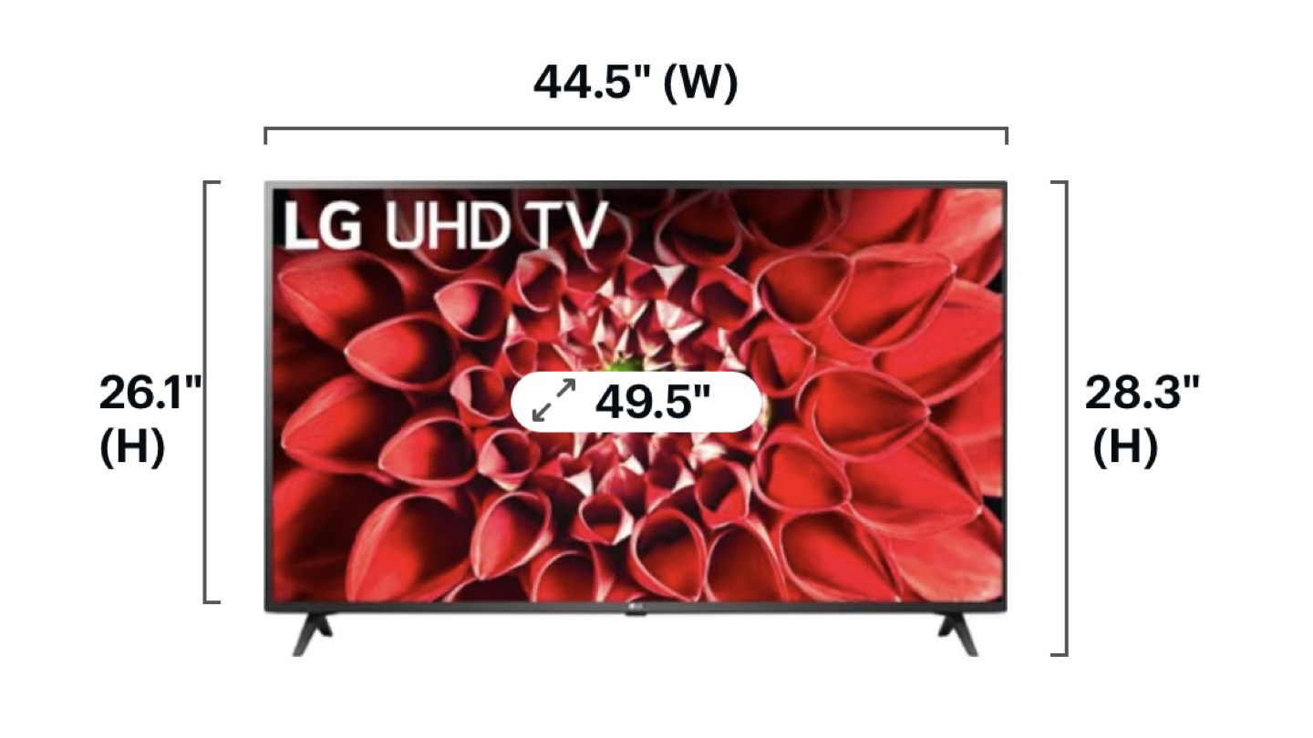 LG - 50" Class UN7000 Series LED 4K UHD Smart webOS TV
