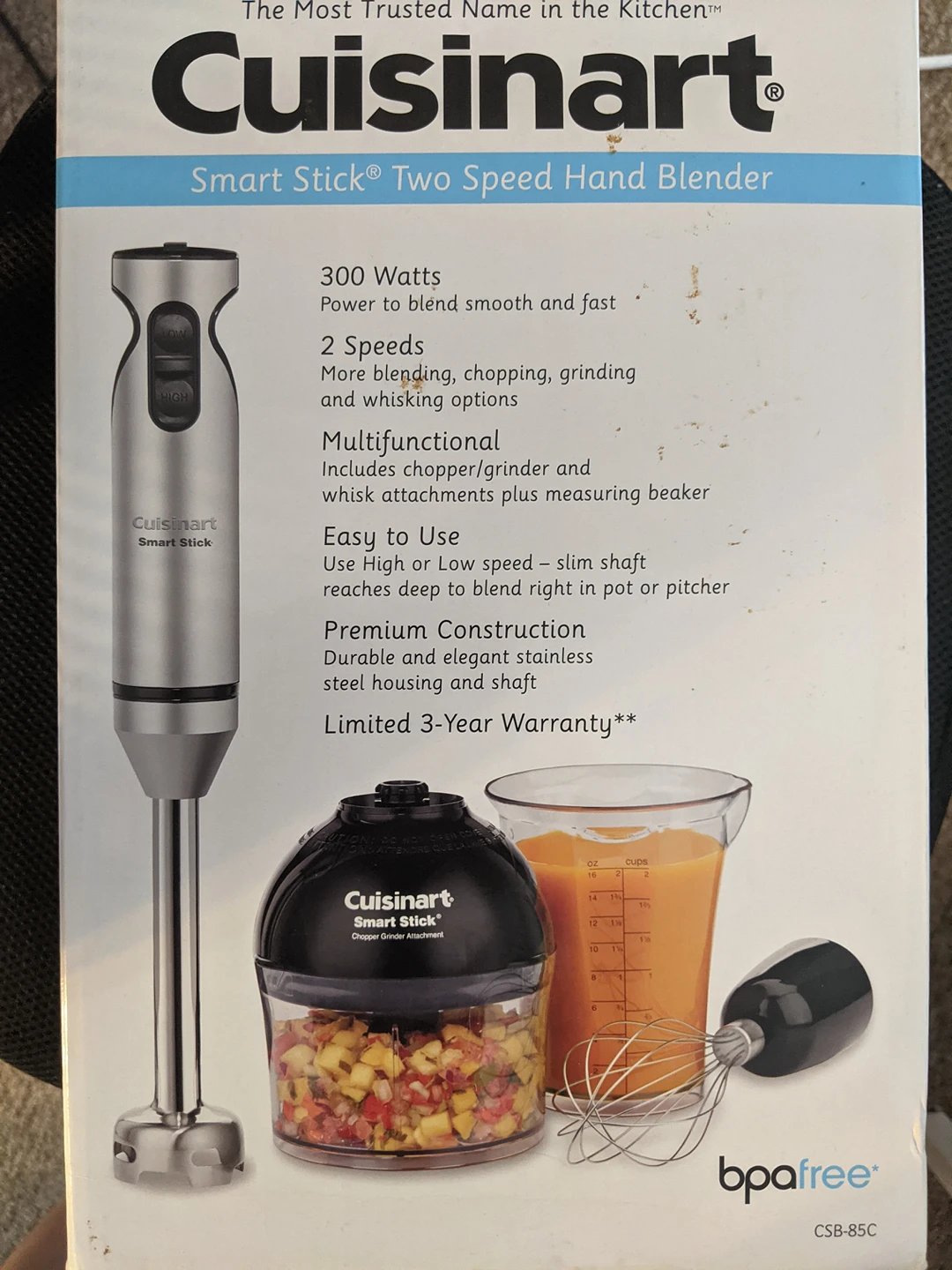 Cuisinart Two Speed Hand Blender thumbnail