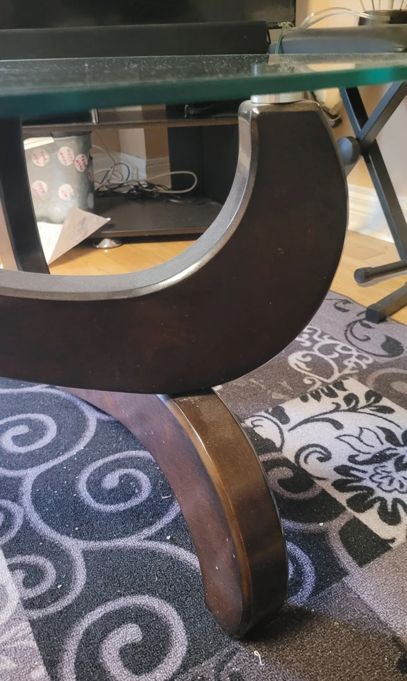 Glass coffee table - photo 4