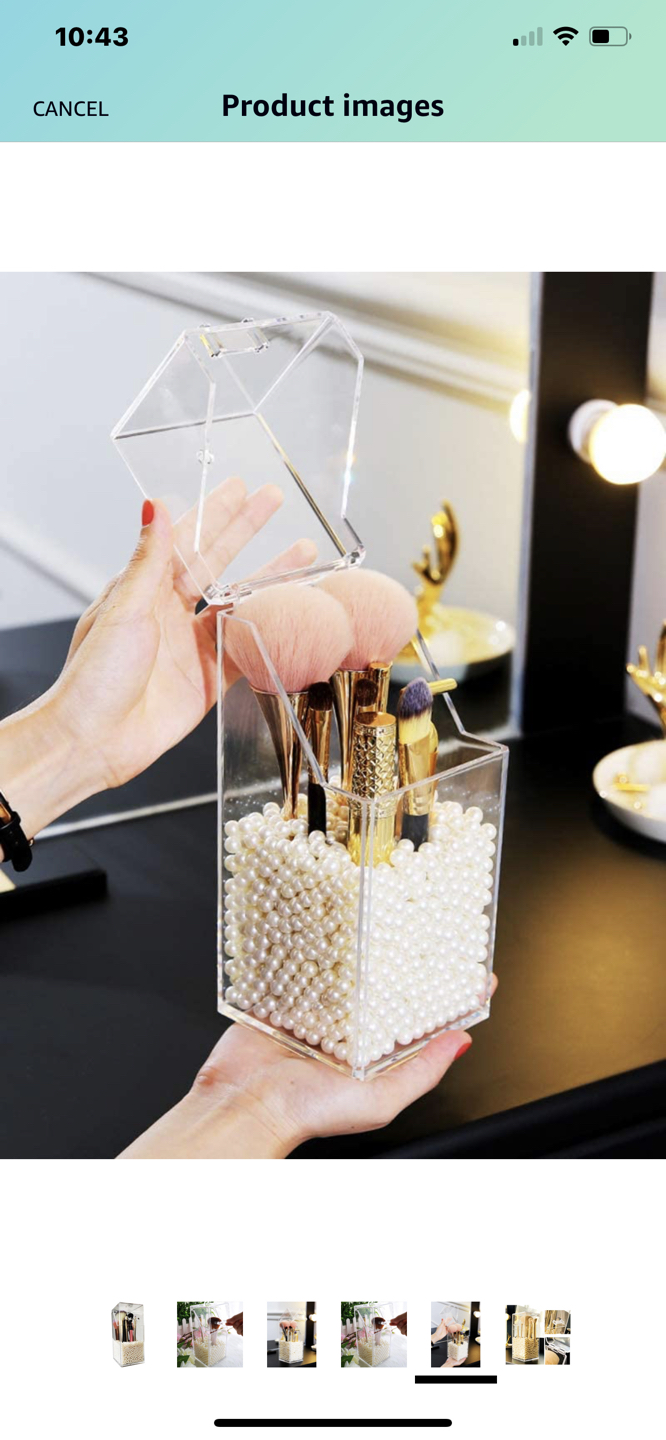 Acrylic Makeup Brushes Holder - photo 3