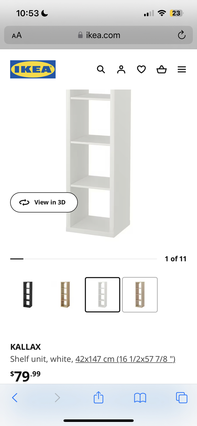 Ikea Kallax Shelf - Originally $79.99 - photo 2