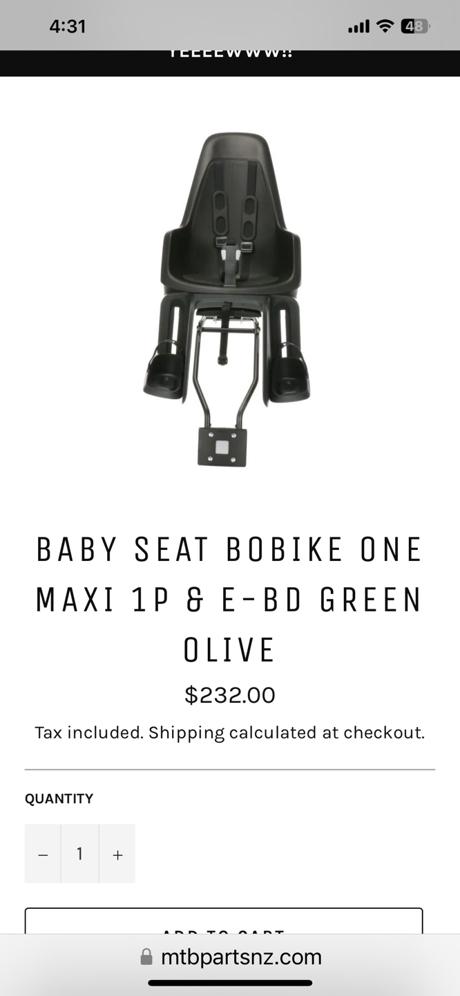 Bobike maxi one 1p & e-BD child bike seat - photo 3