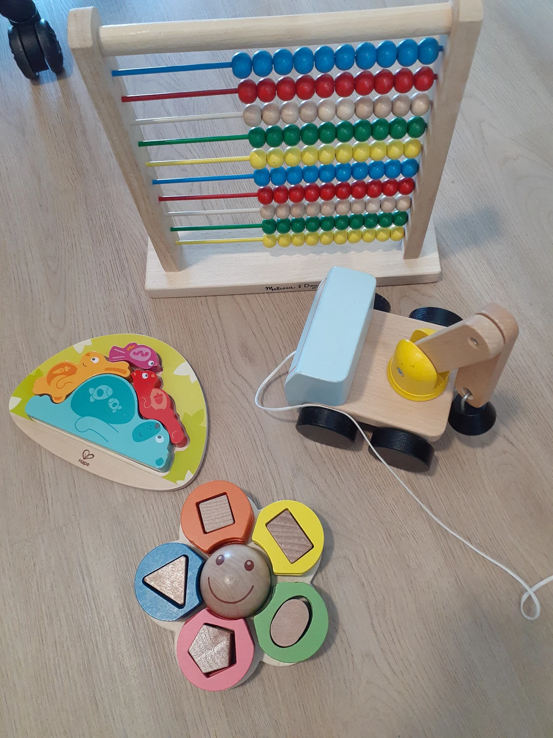 A BOX OF WOODEN TOYS (0-3 YRS) thumbnail