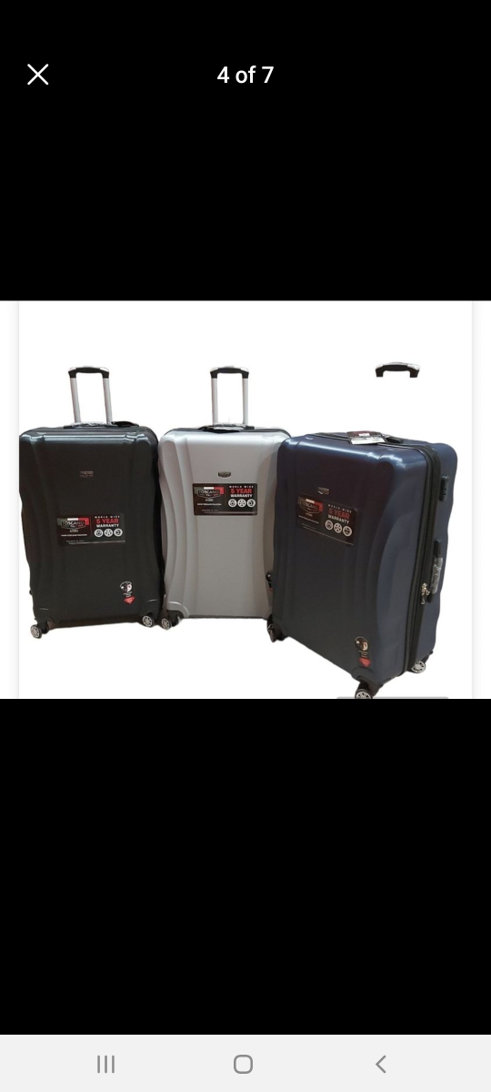 NEW Luggage Hardside Baggage Hard Shell Suitcase Warranty image indicator(3)